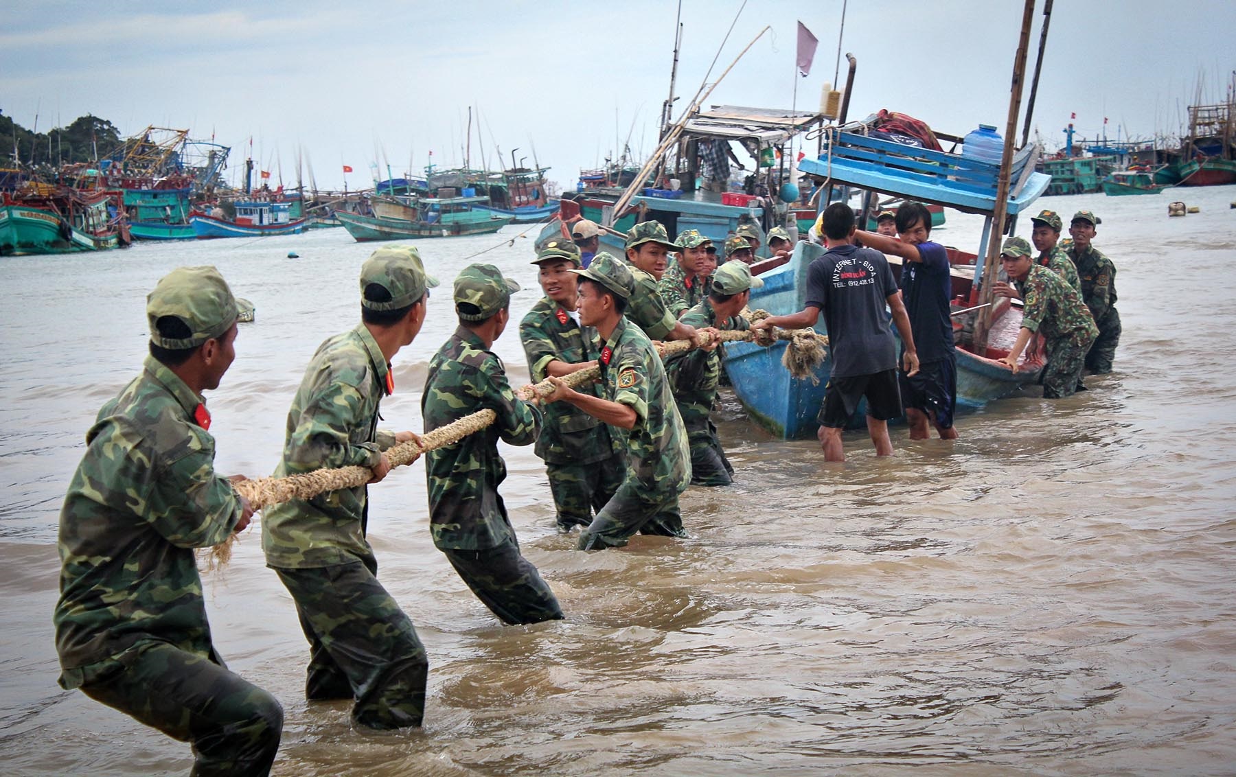 Bão số 1 gây thiệt hại nhiều nơi ở Đồng bằng sông Cửu Long